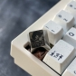 1U Titanium Alloy Artisan Keycaps Precision Pointillism for Mechanical Keyboard -Viper